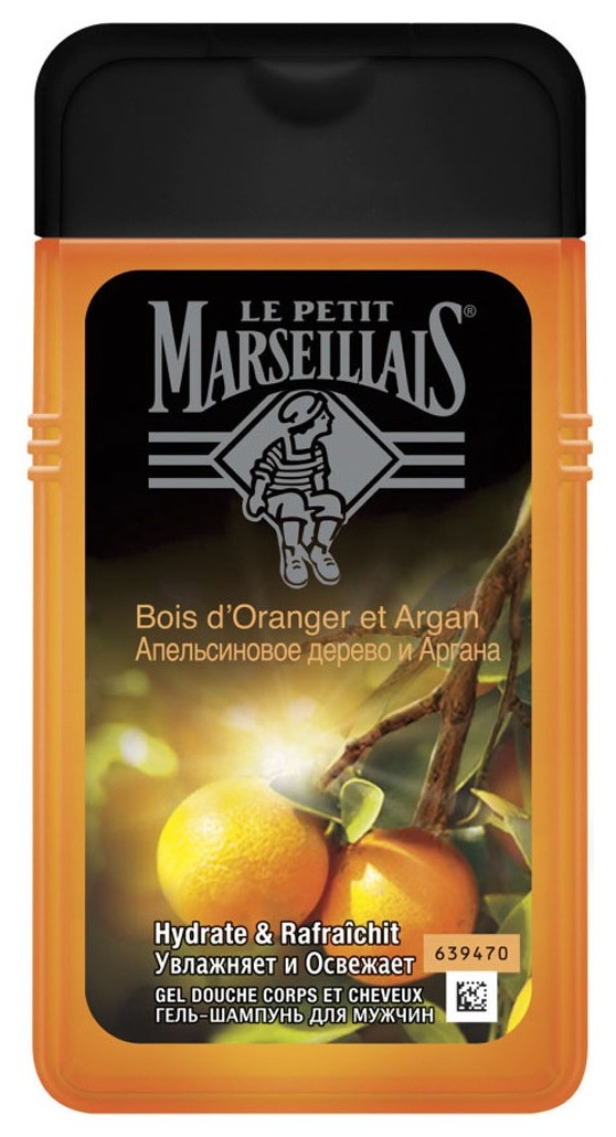 Гель-шампунь Апельсиновое дерево и аргана Le Petit Marseillais