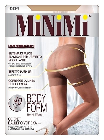 Колготки Body Form 40 Den  MiNiMi