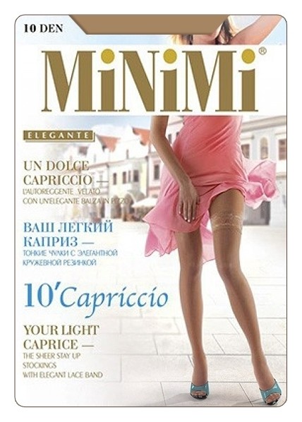 Чулки Capriccio 10 Den  MiNiMi