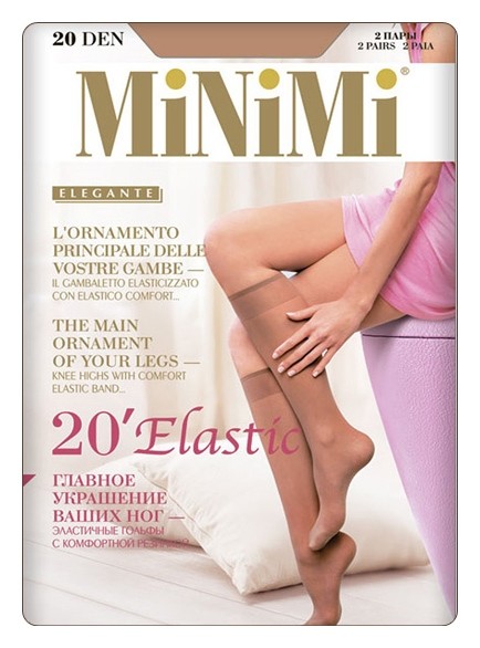 Гольфы Elastic 20 Den  MiNiMi