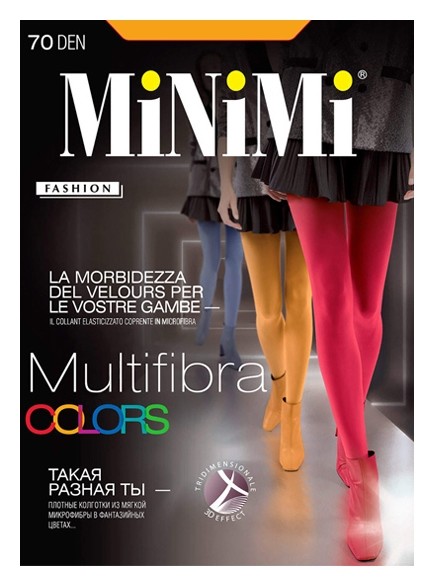 Колготки Multifibra Colors 70 Den  MiNiMi