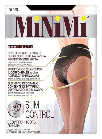 Колготки Slim Control 40 Den  MiNiMi