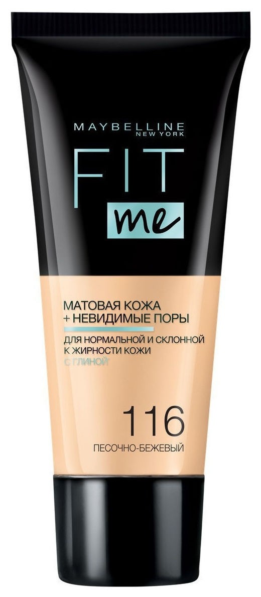 Тон 116 Песочно-бежевый  Maybelline New York