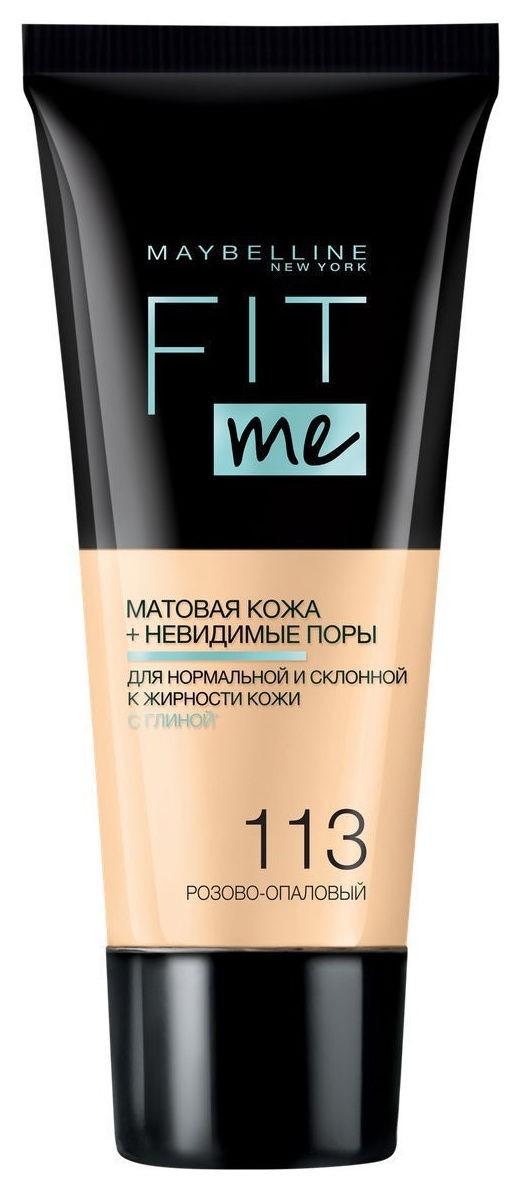 Тон 113 Розово-опаловый  Maybelline New York
