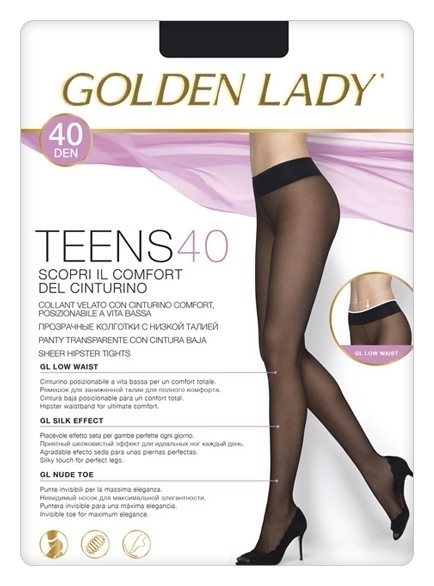 Колготки Teens Vita bassa 40 Den  Golden Lady