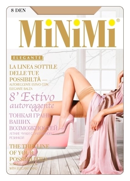 Чулки Estivo 8 Den  MiNiMi