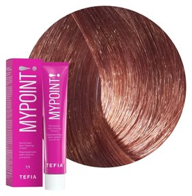 Тон 8.85 Светлый блондин коричнево-красный  Tefia