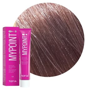 Тон 8.87 Светлый блондин коричнево-фиолетовый  Tefia