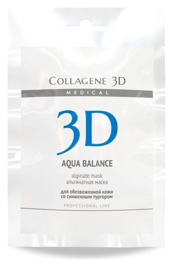 Альгинатная маска для лица и тела Aqua Balance с гиалуроновой кислотой отзывы