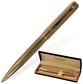 Ручка подарочная шариковая Graven Gold Galant