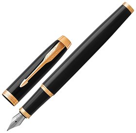 Ручка перьевая Core Black Lacquer Gt Parker