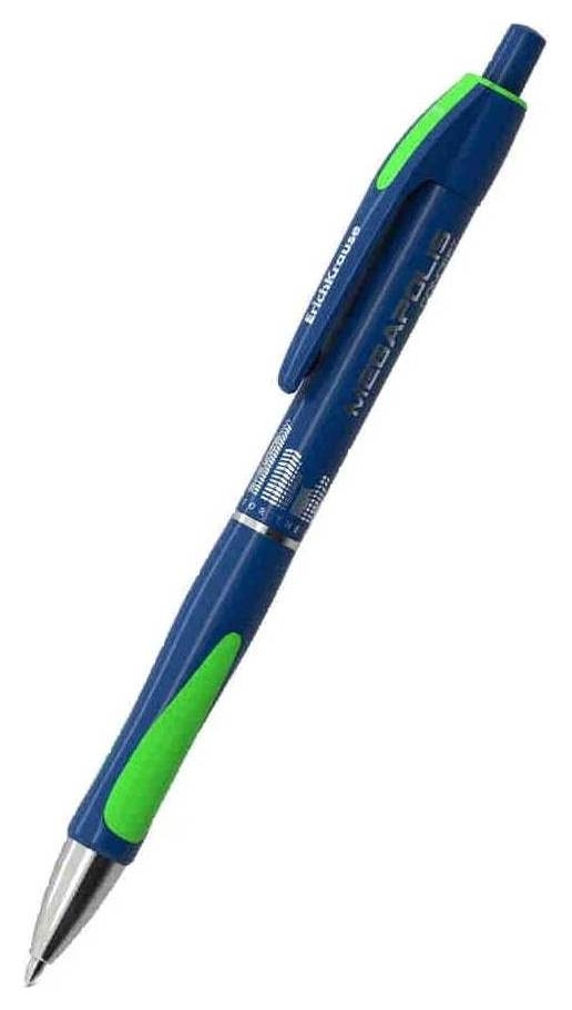 Ручка шариковая автоматическая синие чернила Megapolis Concept
