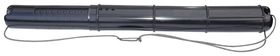 Тубус для чертежей СТАММ телескопический, диаметр 9 см, длина 70-110 см, А0, черный, на шнурке  Стамм
