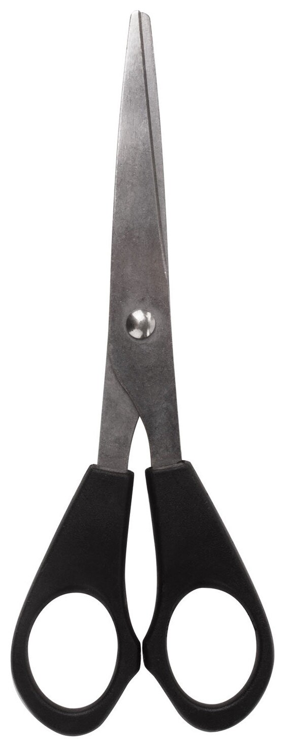 Ножницы чёрные 140 мм Staff