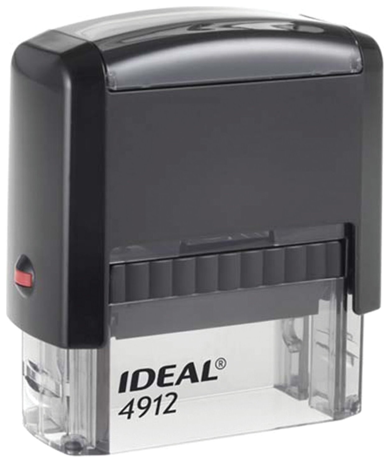 Оснастка для штампа, размер оттиска 47х18 мм, синий, Trodat Ideal 4912 P2, подушка в комплекте Trodat