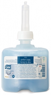Картридж с жидким мылом-гелем одноразовый Tork (Система S2) Premium, 0,475 л Tork