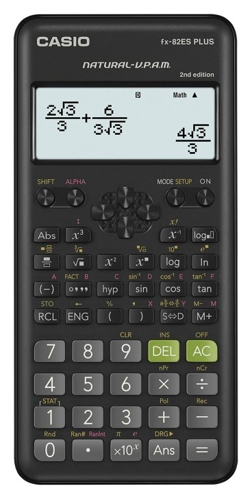 

Калькулятор инженерный сертифицирован для ЕГЭ FX-82ESPLUS-2-SETD