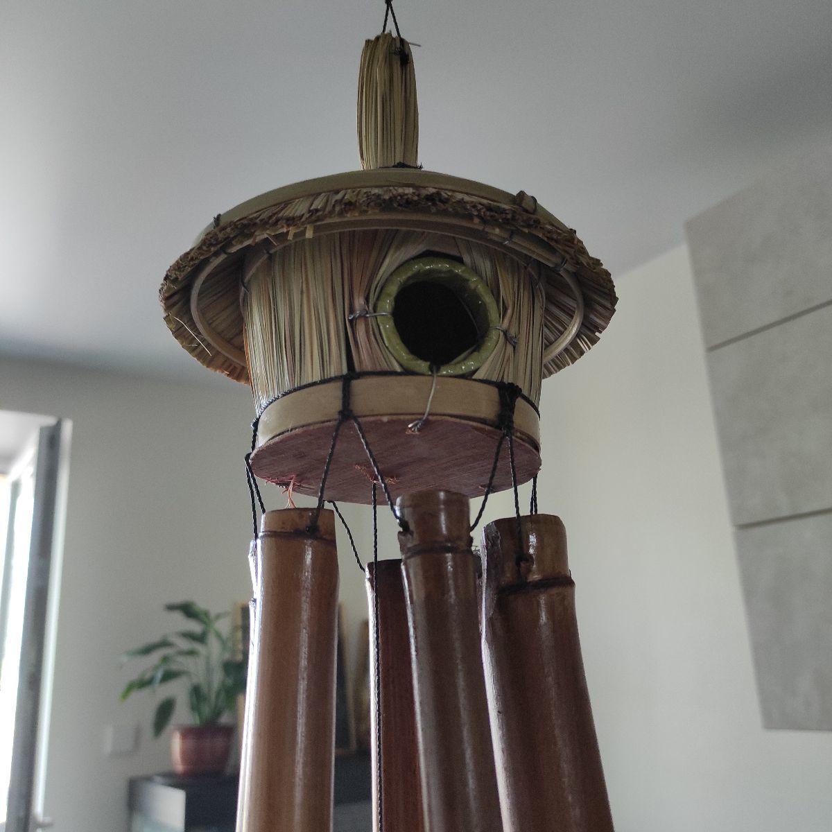 Отзыв на товар: Музыка ветра "Домик" бамбук 40 см. NNB.