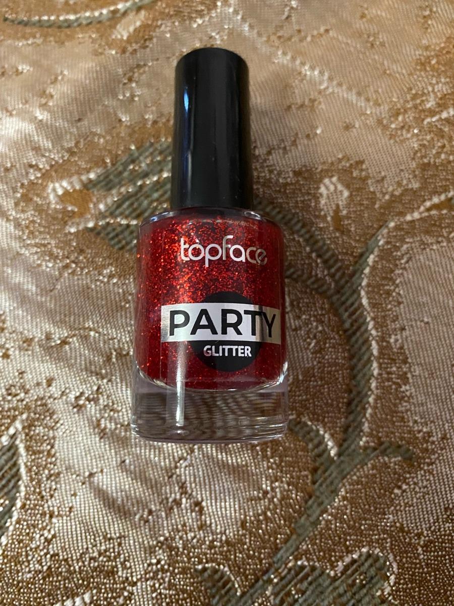 Отзыв на товар: Лак для ногтей Party Glitter Nail. TopFace.