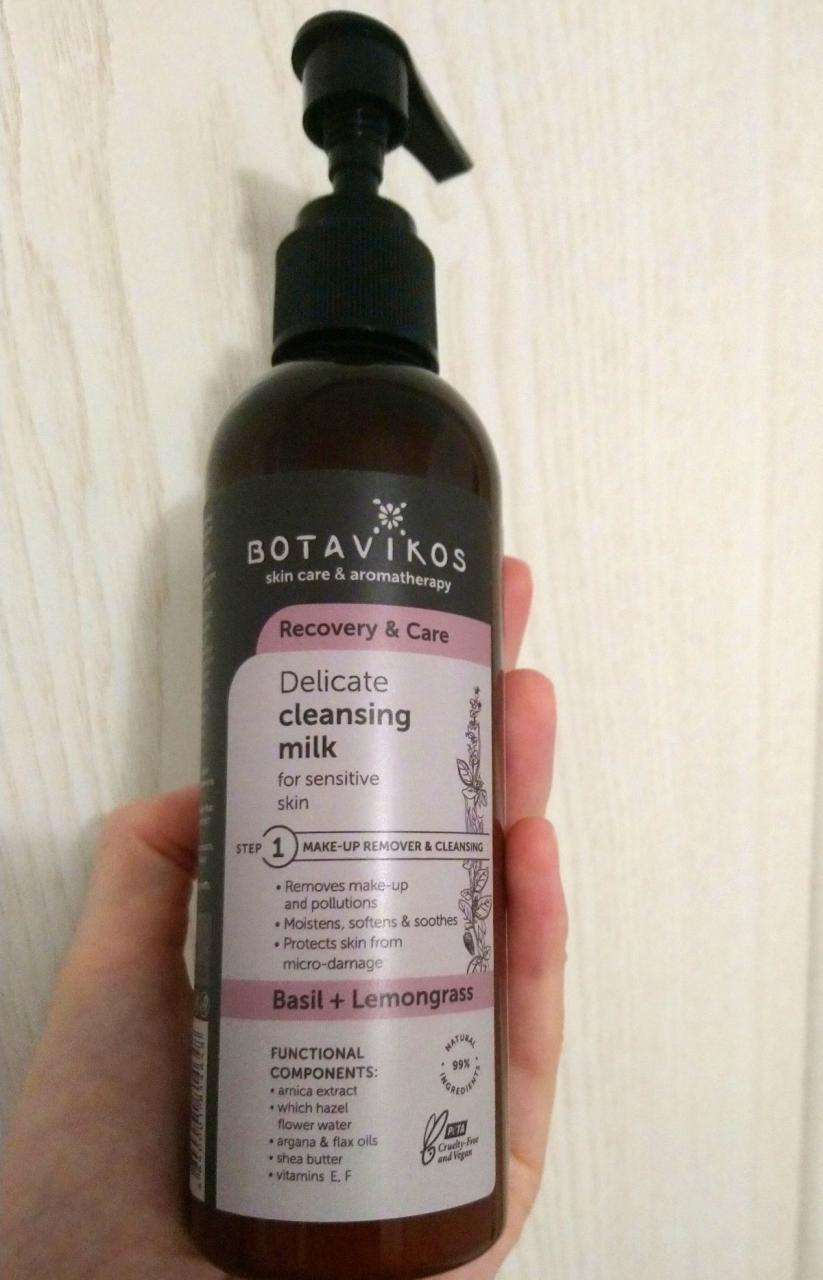 Отзыв на товар: Молочко для чувствительной кожи лица Деликатное очищающее Recovery & Care. Botavikos.