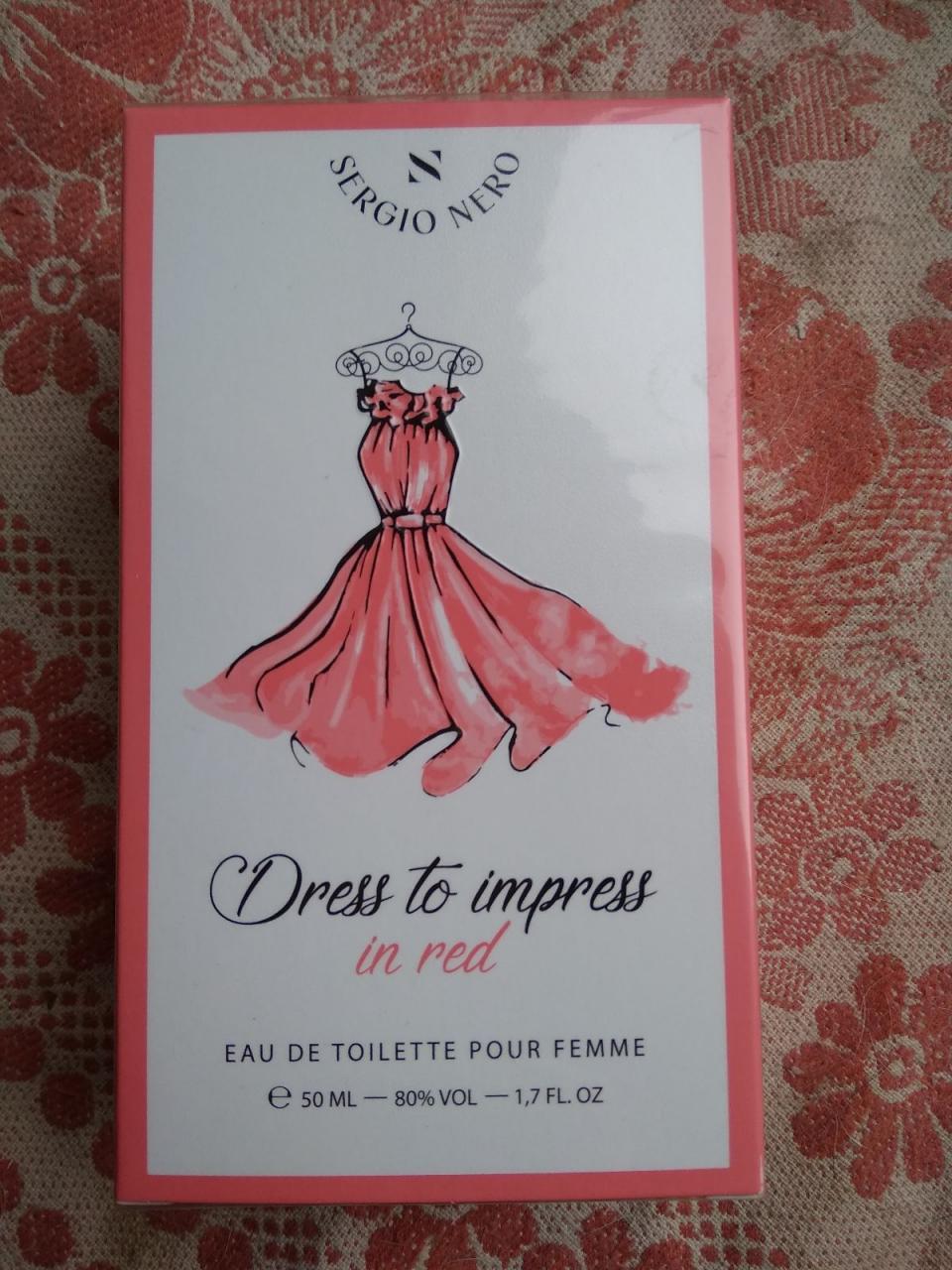 Отзыв на товар: Туалетная вода женская Dress to impress In red. Sergio Nero.