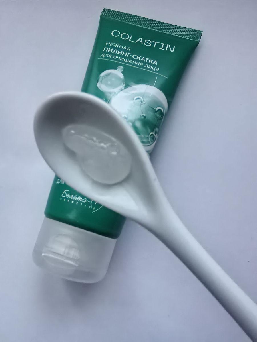 Отзыв на товар: Пилинг-скатка нежная для очищения лица Collagen+elastin Colastin. Белита-М.