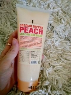 Отзыв на товар: Бальзам для волос Спелый персик. Organic Shop.