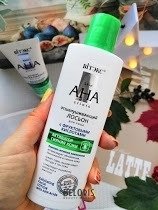 Отзыв на товар: Лосьон для лица отшелушивающий с фруктовыми кислотами Skin aha clinic. Белита - Витэкс.