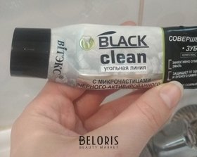 Отзыв на товар: Зубная паста Отбеливание + Антибактериальная защита с серебром Black Clean. Белита - Витэкс.