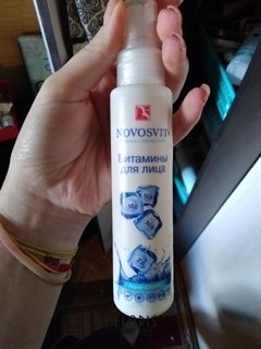Отзыв на товар: Aqua-спрей Витамины для лица. Novosvit.
