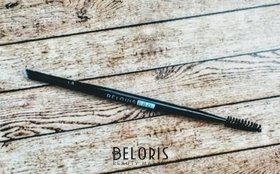 Отзыв на товар: Кисть для бровей косметическая двусторонняя Brow & Eyeliner Brush Pro. Relouis.