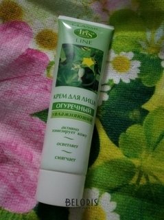Отзыв на товар: Крем для лица Огуречный Увлажняющий. IRIS cosmetic.
