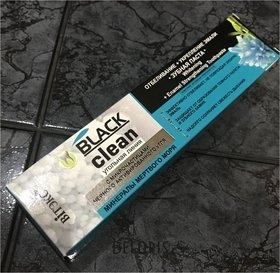 Отзыв на товар: Зубная паста Отбеливание + Укрепление эмали с минералами Мертвого Моря Black Clean. Белита - Витэкс.