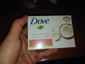 Отзыв на товар: Крем-мыло Кокосовое молочко и лепестки жасмина. Dove.