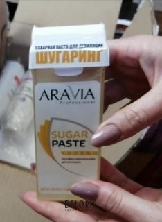 Отзыв на товар: Паста для шугаринга в картридже "Медовая". Aravia Professional.