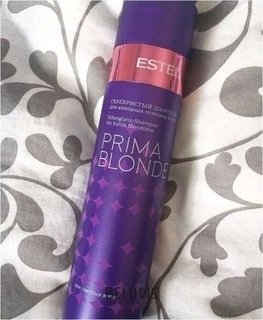 Отзыв на товар: Серебристый шампунь для холодных оттенков блонд. Estel Professional.