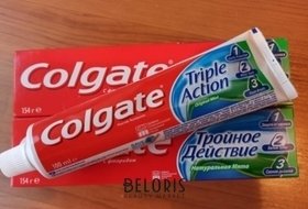 Отзыв на товар: Зубная паста Тройное действие. Colgate.