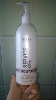 Отзыв на товар: Маска для глубокого увлажнения волос. OLLIN Professional.