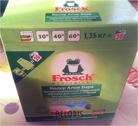 Отзыв на товар: Стиральный порошок для цветного белья Color. Frosch.