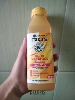 Отзыв на товар: Шампунь для питания волос SuperFood Банан. Fructis.