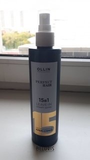 Отзыв на товар: Несмываемый крем-спрей 15 в 1. OLLIN Professional.