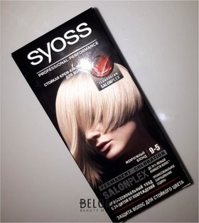 Отзыв на товар: Крем-краска для волос стойкая Color. Syoss.