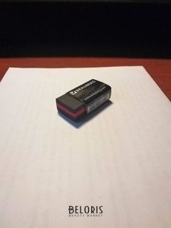 Отзыв на товар: Ластик Brauberg "Black Jack", 40х20х11 мм, черный, прямоугольный, термоплатичная резина, картонный держатель. Brauberg.