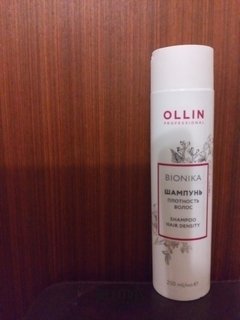 Отзыв на товар: Шампунь «Плотность волос». OLLIN Professional.