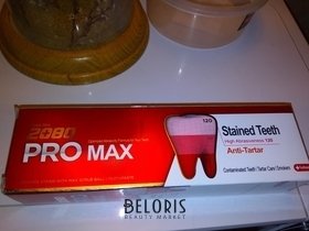 Отзыв на товар: Зубная паста максимальная защита Pro Max Toothpaste. Dental Clinic 2080.