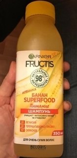 Отзыв на товар: Шампунь для питания волос SuperFood Банан. Fructis.