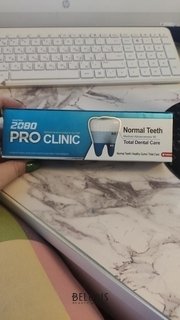 Отзыв на товар: Зубная паста профессиональная защита Pro Clinic Toothpaste. Dental Clinic 2080.