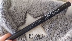 Отзыв на товар: Подводка для глаз стойкая черная Линия Стиля Liquid Eyeliner Line Stile. Belor Design.