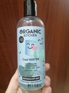 Отзыв на товар: Аква-гель для душа Натуральный тонизирующий Cool Water. Organic Kitchen.