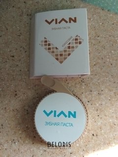 Отзыв на товар: Зубная паста Vian кокосовая, концентрированная, 25 г. Vian.